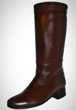 BOTA DE ESTILO ESCARAMUZA PARA DAMA EN COLOR CAFE