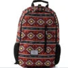Hooey Rockstar Red And Black Aztec Backpack