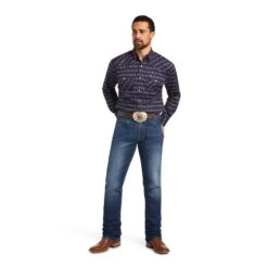 Ariat Men's Relentless Steeled Stretch Classic Fit Snap Shirt -HerraduraDeOro 000000 WE 000000000000000000000000 443d2631 fb0f 4b3d 9039 66685a2ad5fc
