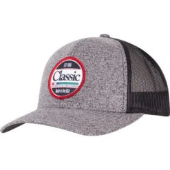 Classic Rope Snapback Ball Cap With Round Rubber Patch Logo