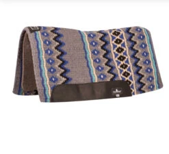 Classic Equine Blanket Top Saddle Pad With Felt Bottom