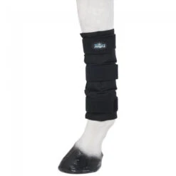 Black Tough 1 Ice Therapy Tendon Horse Wrap