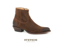Stetson Fashion Boots Womens Cleo Zip 5" Brown