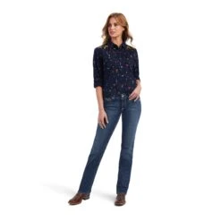 ARIAT Women's Real Dakota Snap Shirt