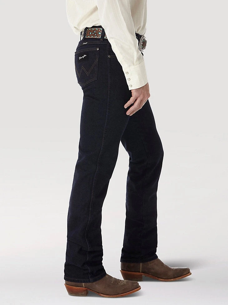 WRANGLER COWBOY CUT® SILVER EDITION JEAN IN DARK DENIM 2 WRANGLER COWBOY CUT® SILVER EDITION JEAN IN DARK DENIM - Image 2