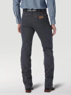 WRANGLER® COWBOY CUT® SLIM FIT JEAN IN CHARCOAL GRAY -HerraduraDeOro 00000WE21 1 500713ac 99f5 4779 9b67 86bacf4bed7f