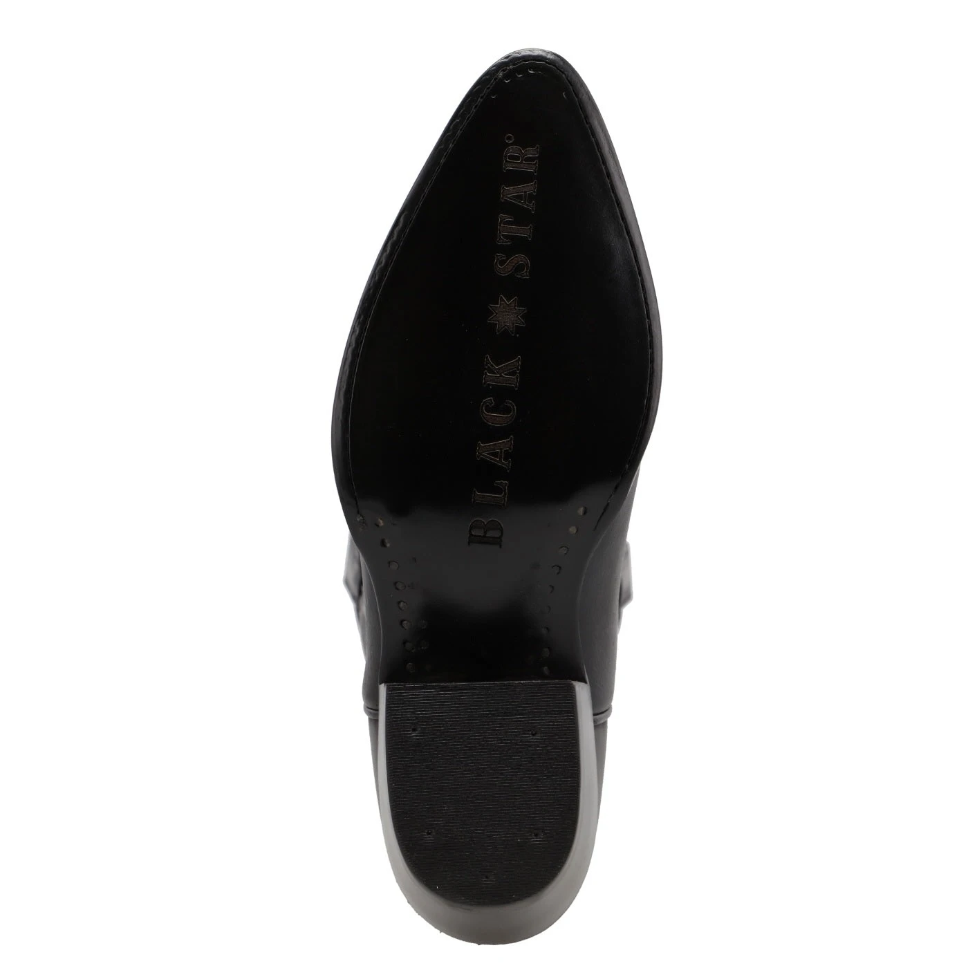 BLACK STAR WOMEN'S EDEN STITCHED ONYX WESTERN BOOT - POINTED TOE 3 BLACK STAR WOMEN'S EDEN STITCHED ONYX WESTERN BOOT - POINTED TOE - Image 3