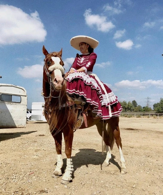 BOTA DE ESTILO ESCARAMUZA PARA DAMA EN COLOR CAFE 5 BOTA DE ESTILO ESCARAMUZA PARA DAMA EN COLOR CAFE - Image 5