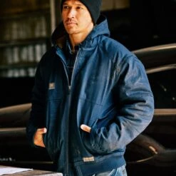 ARIAT MEN'S REBAR DURACANVAS NAVY JACKET 10041539 -HerraduraDeOro 10009945 front d0c79ca2 af11 46ec b7d0 576e0787e4eb