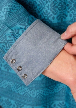 Roper Men's Western Men Shirt L/S West Made Collection 03-001-0067-0301 BU -HerraduraDeOro 10 3b218c59 8570 4eec 9799 5fc8ebf53ece