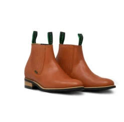 Botine Charros La Barca Adulto En Color Oil Cobre