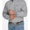 Cinch Men's MTW1105394 Grey Long Sleeve Shirt