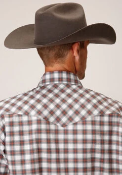 ROPER MEN'S AMARILLO COLLECTION SOLID LONG SLEEVE WESTERN SHIRT 03-001-0278-2092 -HerraduraDeOro 22 a077cea0 7d62 4001 bd71 a81003da49c9