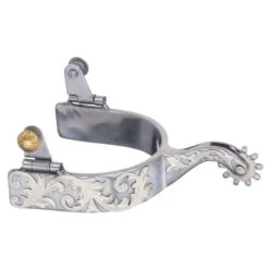 TOUGH1 SWEET IRON SILVER LEAF SPURS * FREE GIFT * *FREE SHIPPING*