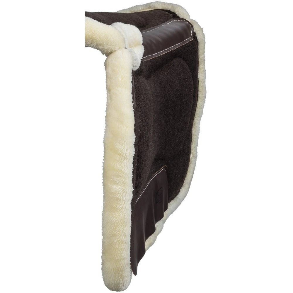 TOUGH1 CONTOUR PADDED BARS SADDLE PAD WITH FLEECE * FREE GIFT * *FREE SHIPPING* 2 TOUGH1 CONTOUR PADDED BARS SADDLE PAD WITH FLEECE * FREE GIFT * *FREE SHIPPING* - Image 2