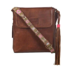 Ariat Western Women Crossbody Conceal Carry Embroidered Floral Brown A770011202 *FREE SHIPPING* * FREE ARIAT T-SHIRT WITH PURCHASE * -HerraduraDeOro 2 f5597a43 4af0 4b4b becd 8e6f62d0bcf1
