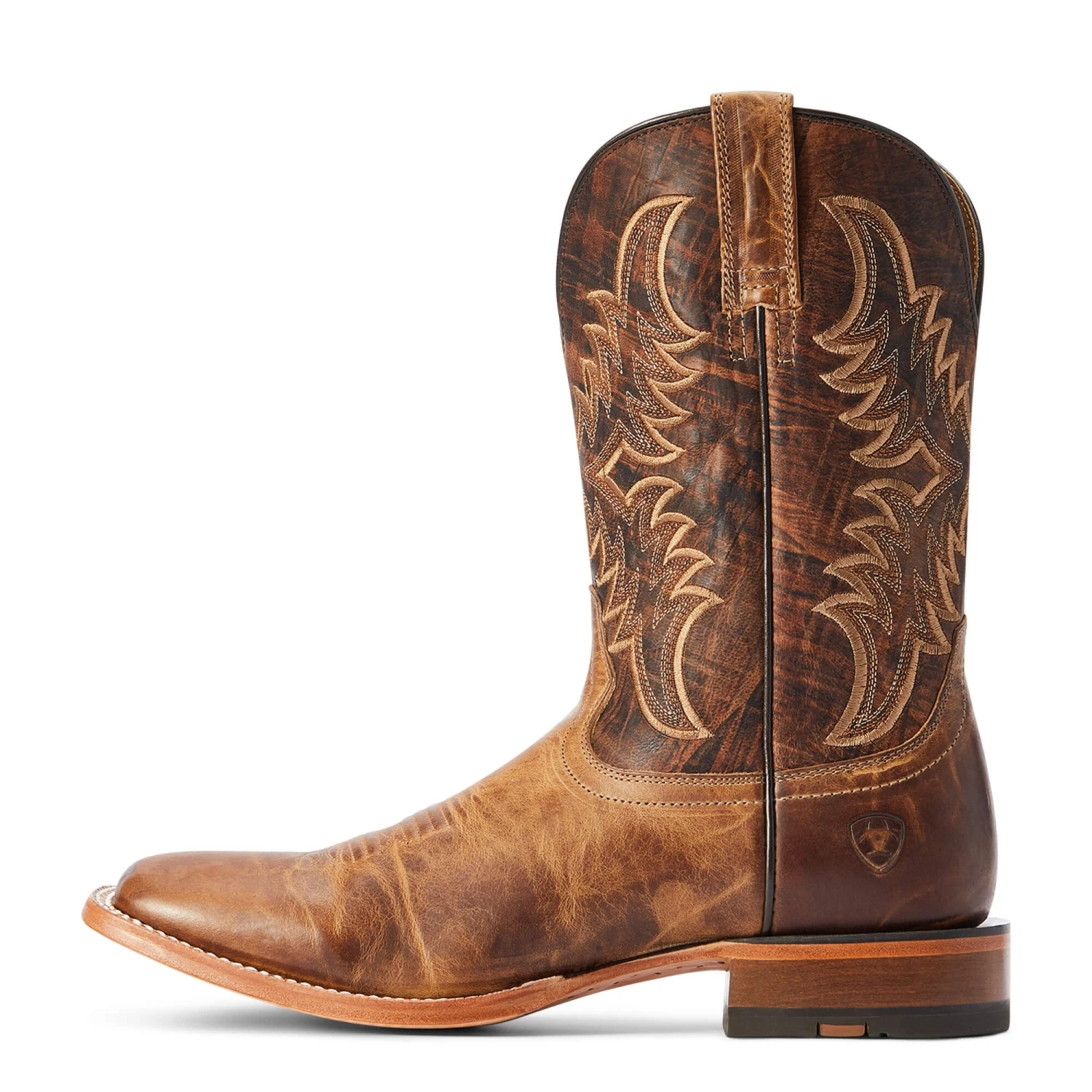 ARIAT MEN'S POINT RYDER WESTERN BOOTS - BROAD SQUARE TOE * GIFT WITH PURCHASE * FREE ARIAT T-SHIRT * *FREE SHIPPING* 2 ARIAT MEN'S POINT RYDER WESTERN BOOTS - BROAD SQUARE TOE * GIFT WITH PURCHASE * FREE ARIAT T-SHIRT * *FREE SHIPPING* - Image 2