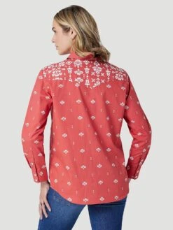 WOMEN'S WRANGLER RETRO AMERICANA BANDANA WESTERN SNAP SHIRT IN RED*FREE SHIPPING* FREE GIFT* 9 WOMEN'S WRANGLER RETRO AMERICANA BANDANA WESTERN SNAP SHIRT IN RED*FREE SHIPPING* FREE GIFT* -HerraduraDeOro 3 7344b836 36ac 4a08 9cf1 526baa023d97