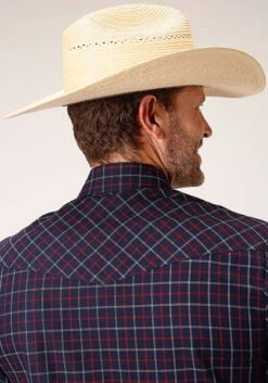 Roper Western LONG SLEEVE Shirt Mens L/S Polyester Navy 01-001-0101-2008 BU 5 Roper Western LONG SLEEVE Shirt Mens L/S Polyester Navy 01-001-0101-2008 BU -HerraduraDeOro 3 792fa33b f3fc 4e7a 9629 5280d093693f