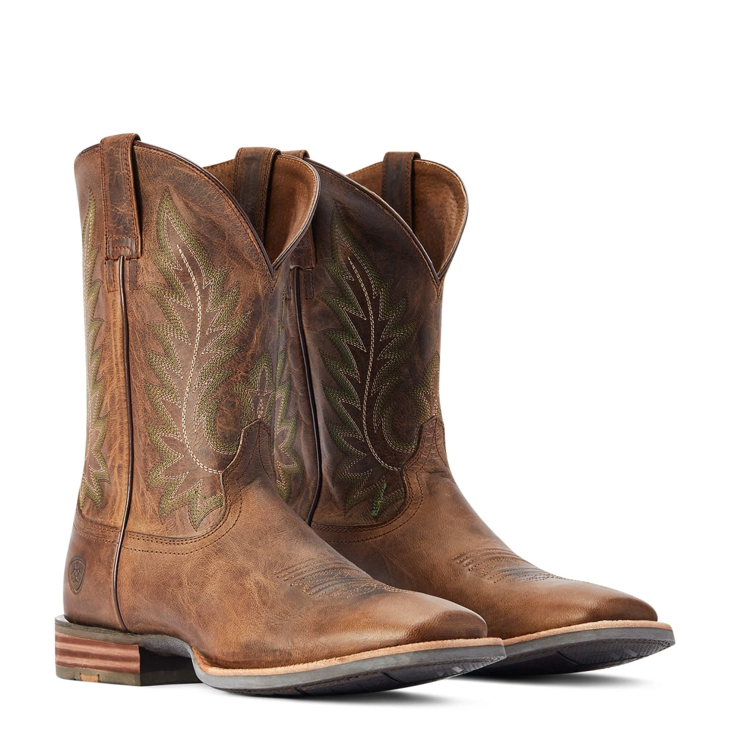ARIAT MEN'S RIDIN' HIGH WESTERN BOOTS - BROAD SQUARE TOE * GIFT WITH PURCHASE * FREE ARIAT T-SHIRT * *FREE SHIPPING* 5 ARIAT MEN'S RIDIN' HIGH WESTERN BOOTS - BROAD SQUARE TOE * GIFT WITH PURCHASE * FREE ARIAT T-SHIRT * *FREE SHIPPING* - Image 5