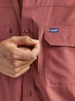 MENS WRANGLER PERFORMANCE BUTTON LONG SLEEVE SOLID SHIRT 8 MENS WRANGLER PERFORMANCE BUTTON LONG SLEEVE SOLID SHIRT -HerraduraDeOro 4 24124c60 740a 421b b762 20973c7d6308