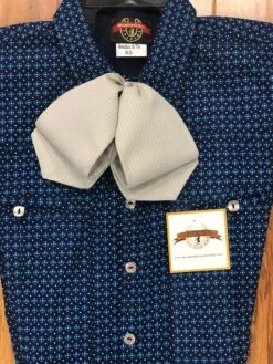 CAMISOLA CHARRA AZUL DE HOMBRE -HerraduraDeOro BLUE CHARRO SHIRT 2 05 13 2019