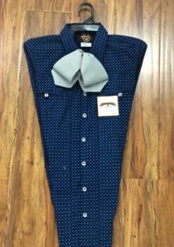 HerraduraDeOro -HerraduraDeOro BLUE CHARRO SHIRT 3 05 13 2019