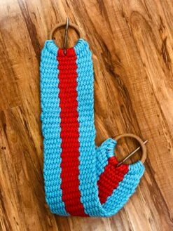 CINCH CHARRO.TRADITINAL UNLINED CHARRO CINCH -HerraduraDeOro BLUE RED CINCH 4 01 26 19