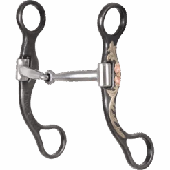 Classic EquineCheek Smooth Snaffle Bit.Freno De Caballo.