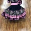 VESTIDO DE ESCARAMUZA DE NINA. ESCARAMUZA DRESS 4-5 YEAR OLD