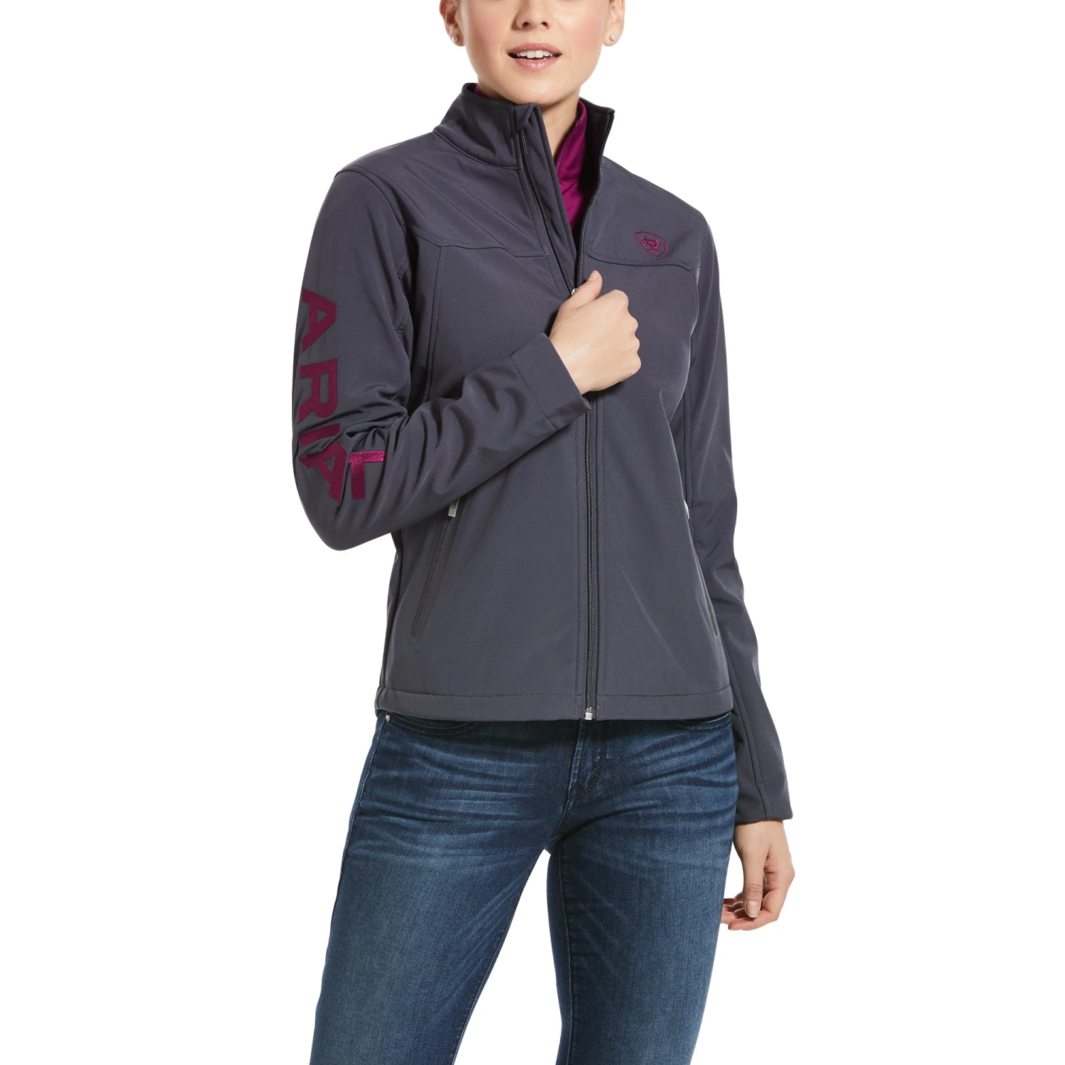 WOMEN'S ARIAT New Team Softshell Jacket 4 WOMEN'S ARIAT New Team Softshell Jacket - Image 4