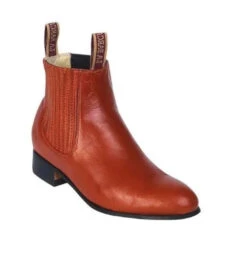 Botines Charros Para Hombre Color Chile
