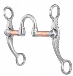 FRENO DE CABALLO CHARRO. RASP SHANK - CORRECTION HORSE BIT