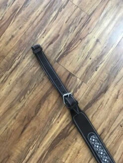 PRECHO PRETAL CHARRO DE VAQUETA PARA CABALLO. RICH BROWN CHARRO BREAST COLLAR -HerraduraDeOro PECHO CAFE 4 06 29 2019