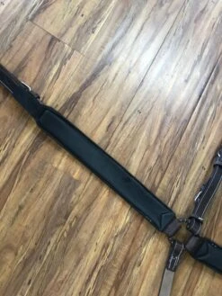 PRECHO PRETAL CHARRO DE VAQUETA PARA CABALLO. RICH BROWN CHARRO BREAST COLLAR -HerraduraDeOro PECHO CAFE 7 06 29 2019