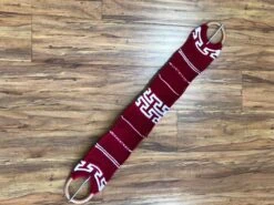 CINCHO CHARRO ROJO Y BLANCO. CHARRO CINCH. RED AND WHITE