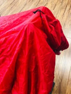 FUNDAS PARA MONTURA CHARRA DE ESCARAMUZA. SADDLE BAG FOR CHARRO SIDE- SADDLE -HerraduraDeOro RED SADDLE BAG 3