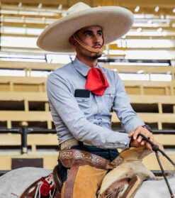 CAMISOLOA CHARRA COLOR AZUL.BLUE COLOR CHARRO SHIRT -HerraduraDeOro REYES 1 07 18 2019