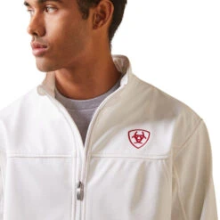 Ariat 10043549 Mens New Team Softshell MEXICO Jacket White * Gift With Purchase * *FREE SHIPPING* 8 Ariat 10043549 Mens New Team Softshell MEXICO Jacket White * Gift With Purchase * *FREE SHIPPING* -HerraduraDeOro S23 MNS ENGL 10043549 detail01 054d82ba 6560 4b79 9792 c657df65a528