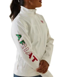 ARIAT WOMEN'S CLASSIC TEAM SOFTSHELL MEXICO JACKET *FREE SHIPPING* FREE GIFT* 9 ARIAT WOMEN'S CLASSIC TEAM SOFTSHELL MEXICO JACKET *FREE SHIPPING* FREE GIFT* -HerraduraDeOro S23 WMS ENGL 10043548 detail01