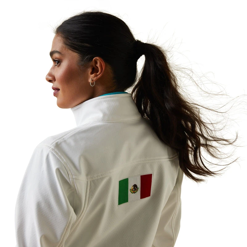ARIAT WOMEN'S CLASSIC TEAM SOFTSHELL MEXICO JACKET *FREE SHIPPING* FREE GIFT* 3 ARIAT WOMEN'S CLASSIC TEAM SOFTSHELL MEXICO JACKET *FREE SHIPPING* FREE GIFT* - Image 3