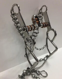 FRENO CHARRO . Mexican Unique Charro Horse Bit -HerraduraDeOro g 2