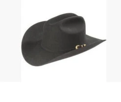 5x Larry Mahan El Dorado Fur Felt Hat Granite