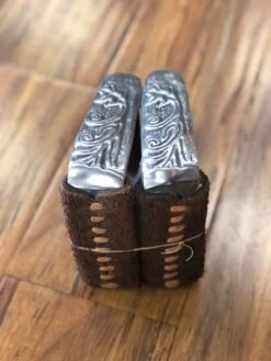 ESTRIBOS CHARROS DE ALUMINIO. ALUMINUM CHARRO STIRRUPS -HerraduraDeOro image 182f5f3c 47be 4166 9a10 29e6773620ad