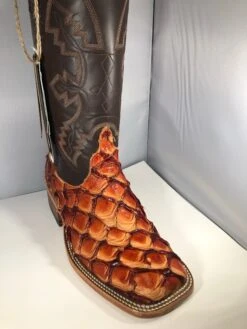 MEN'S ANDERSON BEAN CHOCOLATE GLOVE BIG BASS BOOTS -HerraduraDeOro image 21282591 933c 4f4a abb4 961f24fa9650