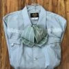 CAMISOLOA CHARRA BORDADA COLOR GRIS.GRAY COLOR CHARRO SHIRT