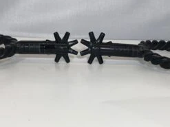 ESPUELAS NEGRAS. BLACK CHARRO SPURS -HerraduraDeOro image 4721c7f3 c92b 44f9 a71d 5a0e11d3f8a5