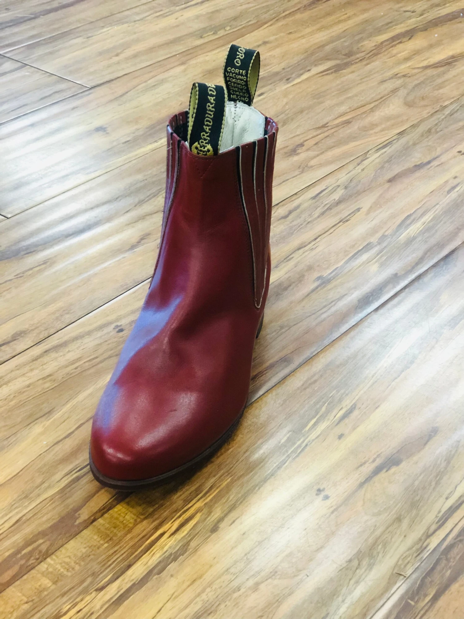 Botines Charros Para Hombre Color Ladrillo 2 Botines Charros Para Hombre Color Ladrillo - Image 2