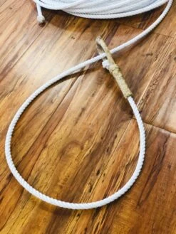 3 Strand Poly Ranch Rope With A Leather Made Honda. Soga Para Trabaja En Rancho -HerraduraDeOro image 6d45591b 99e0 460c ab63 d25788562a0f