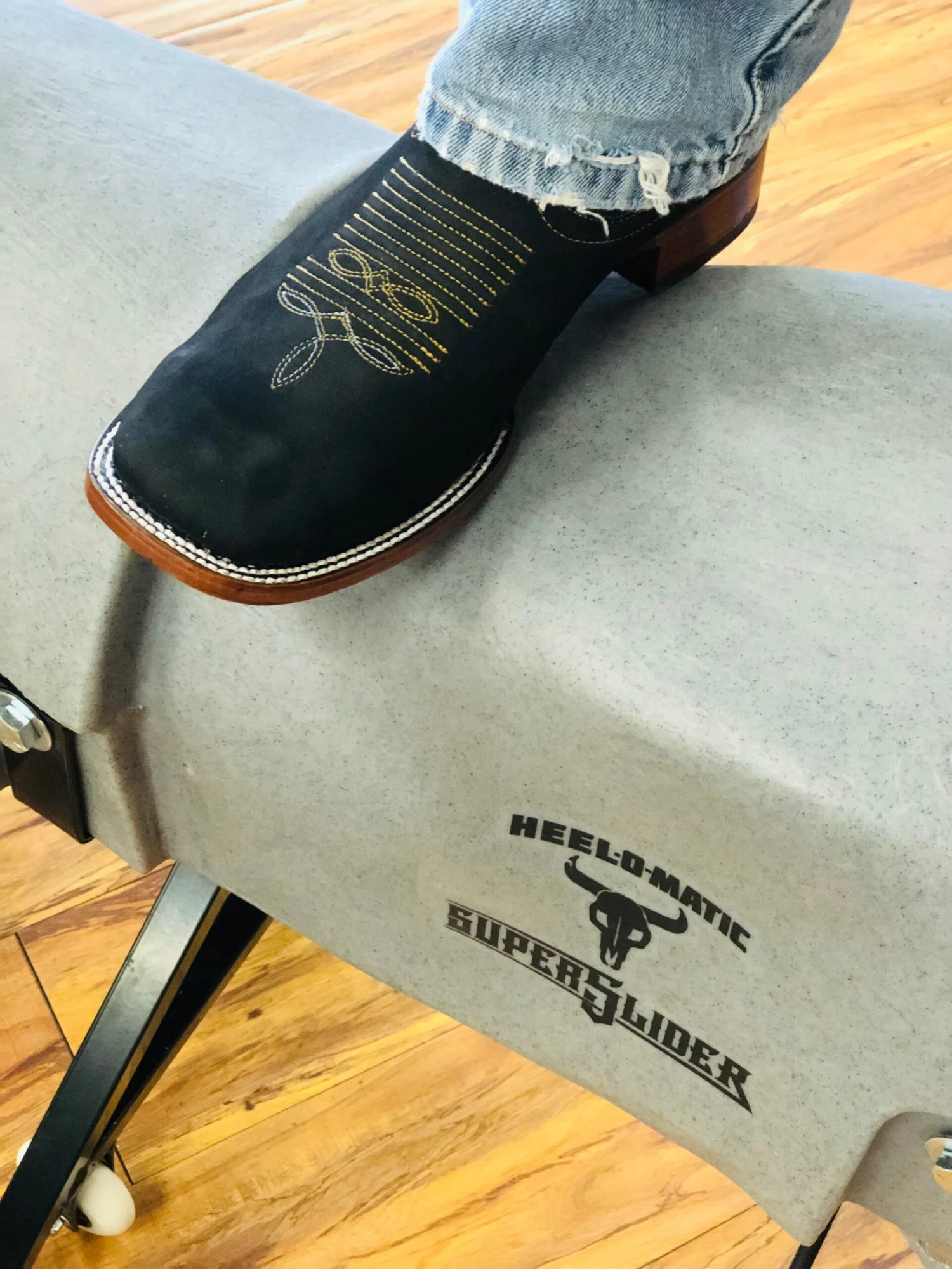 Botin Vaquero Negro Para Hombre 8 Botin Vaquero Negro Para Hombre - Image 8